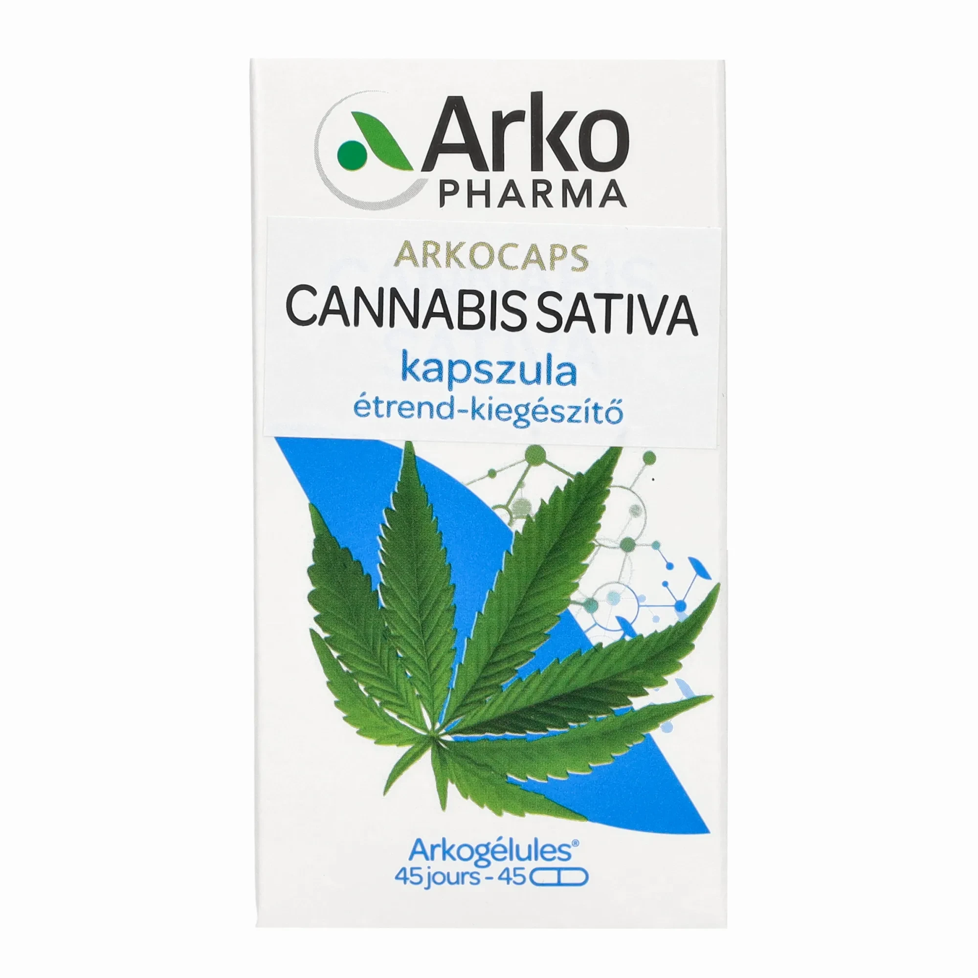 Arkocaps Cannabis Sativa kapszula 45 db