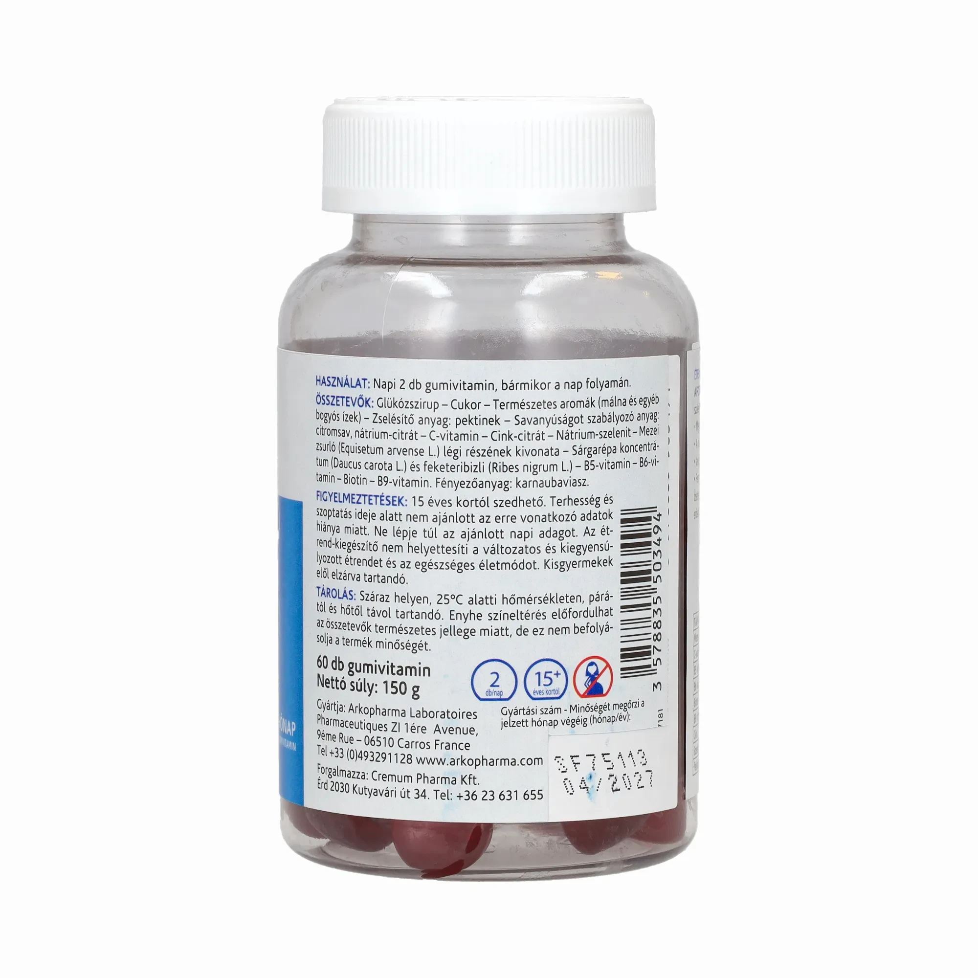 Forcapil Gumivitamin 60 db