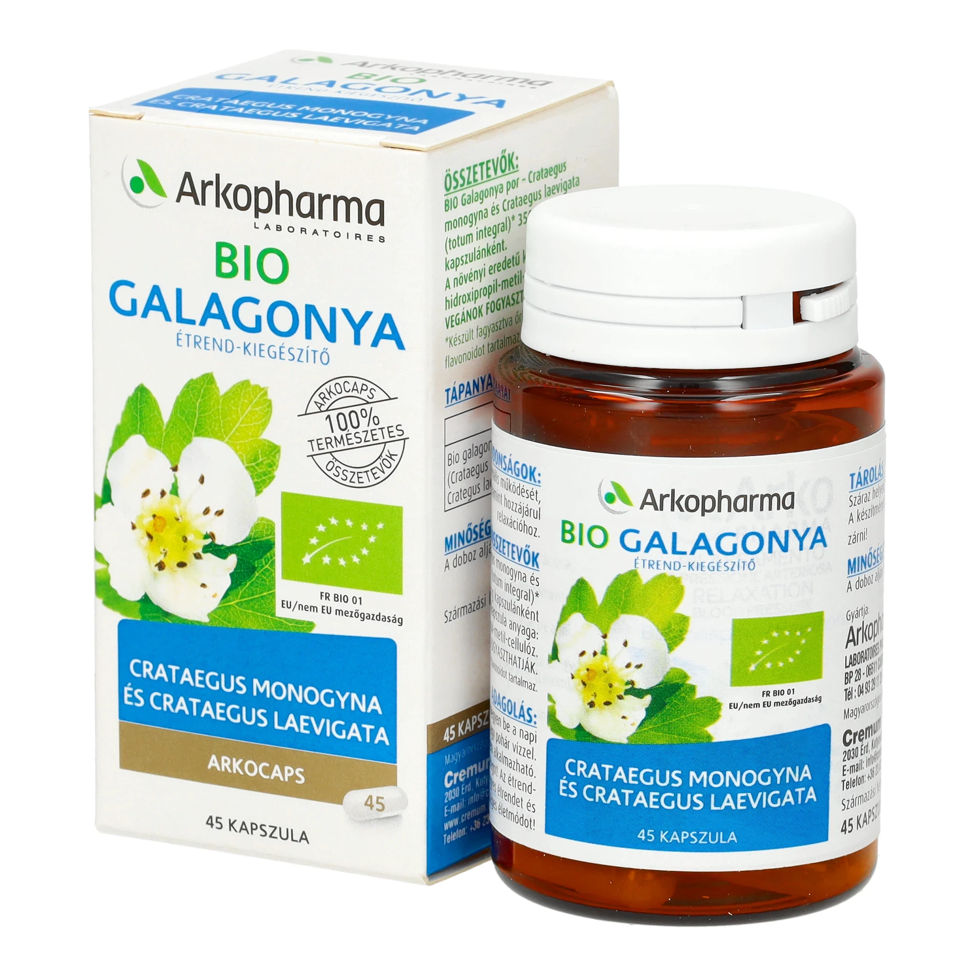 Arkocaps Galagonya kapszula 45db