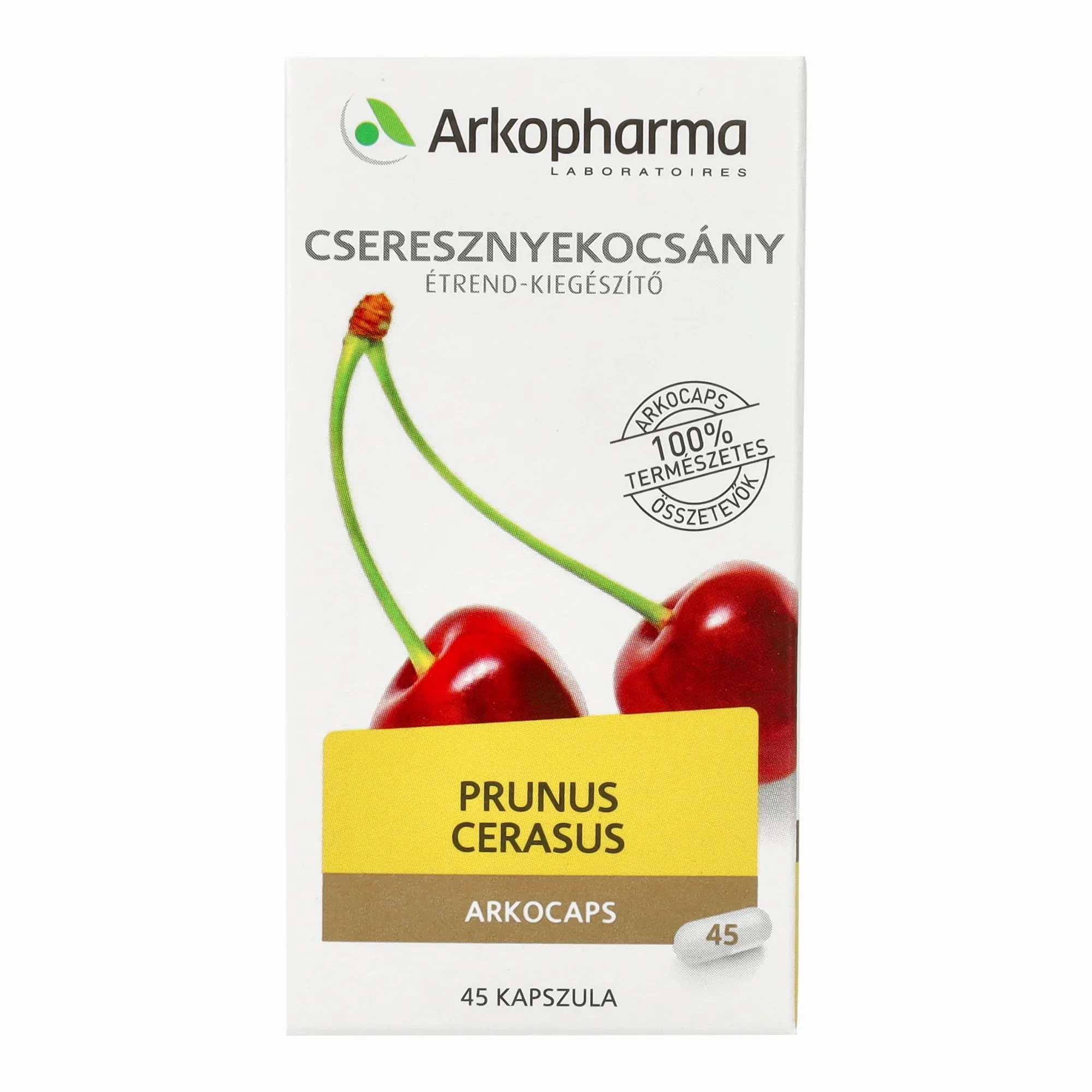 Arkocaps Cseresznyekocsány kapszula 45db
