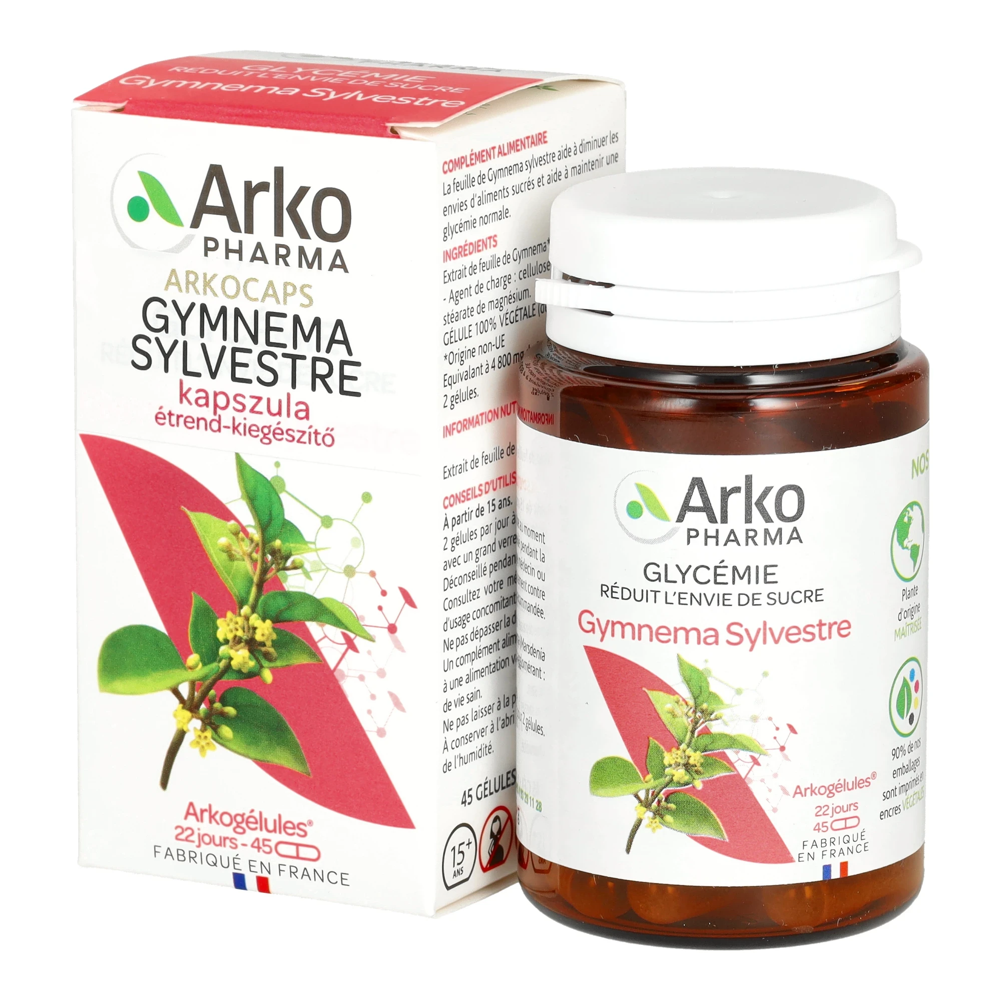 Arkocaps Gymnema Sylvestre kapszula 45 db