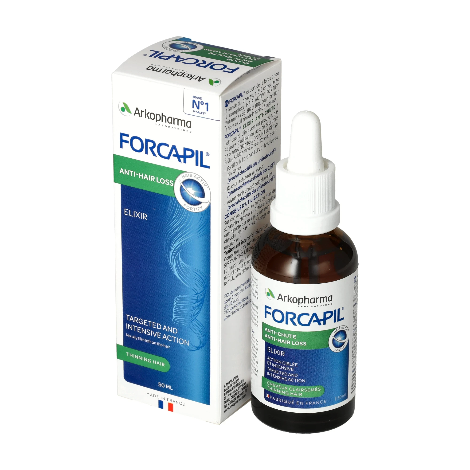 Forcapil Hajhullás elleni elixír 50 ml