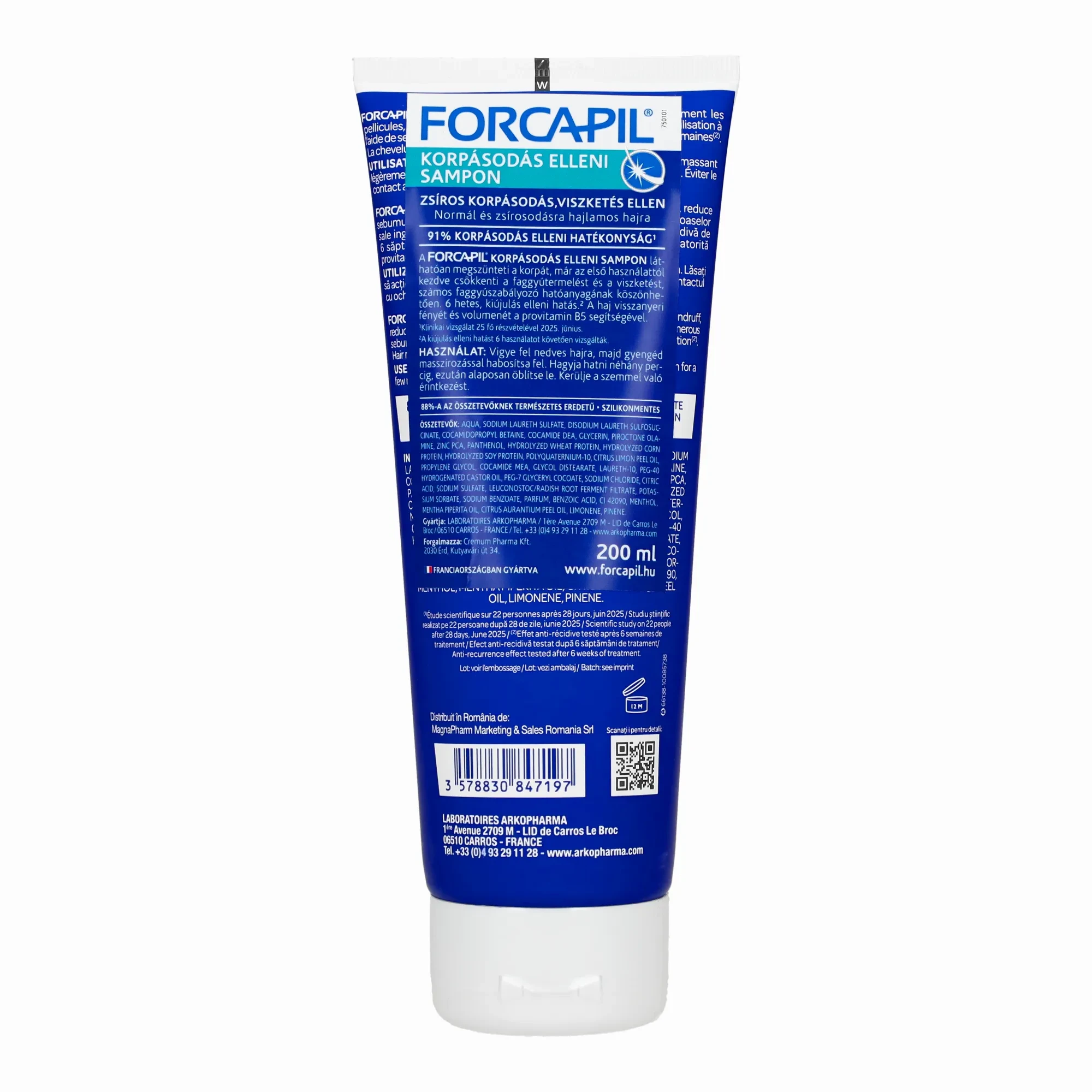 Forcapil Korpásodás Elleni Sampon 200 ml