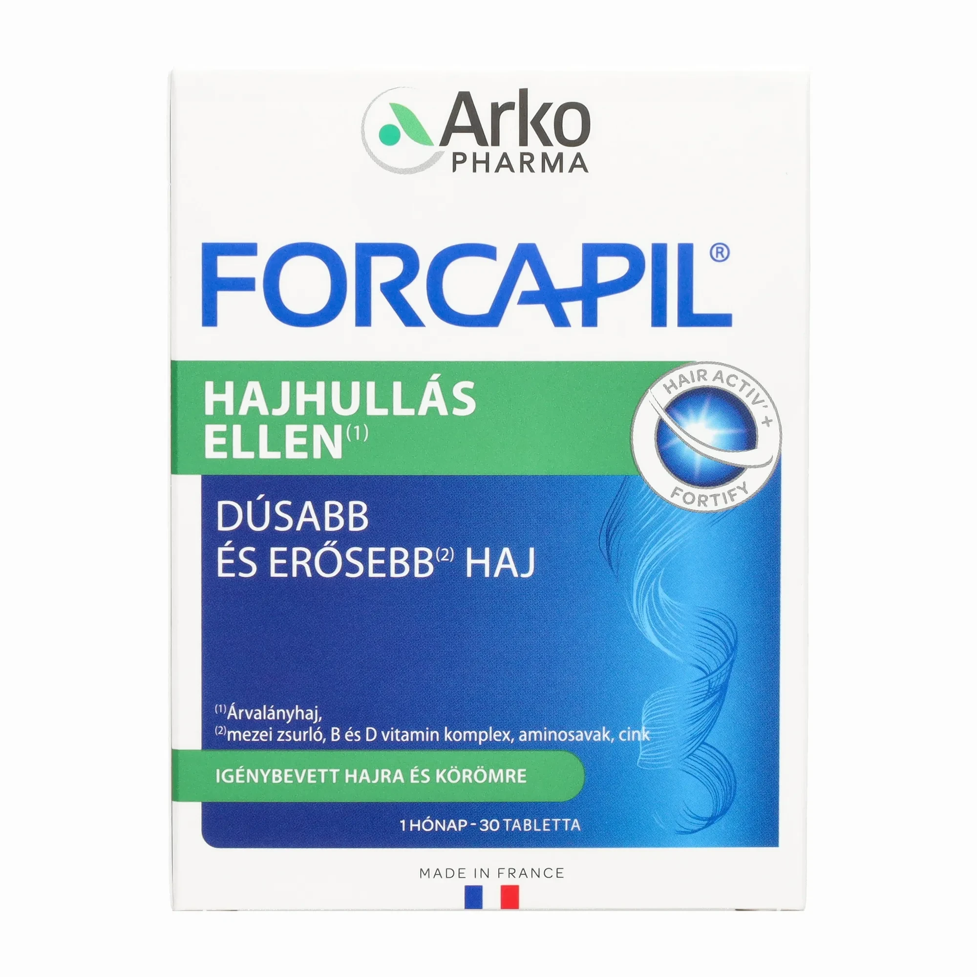 Forcapil Hair Activ tabletta 30 db