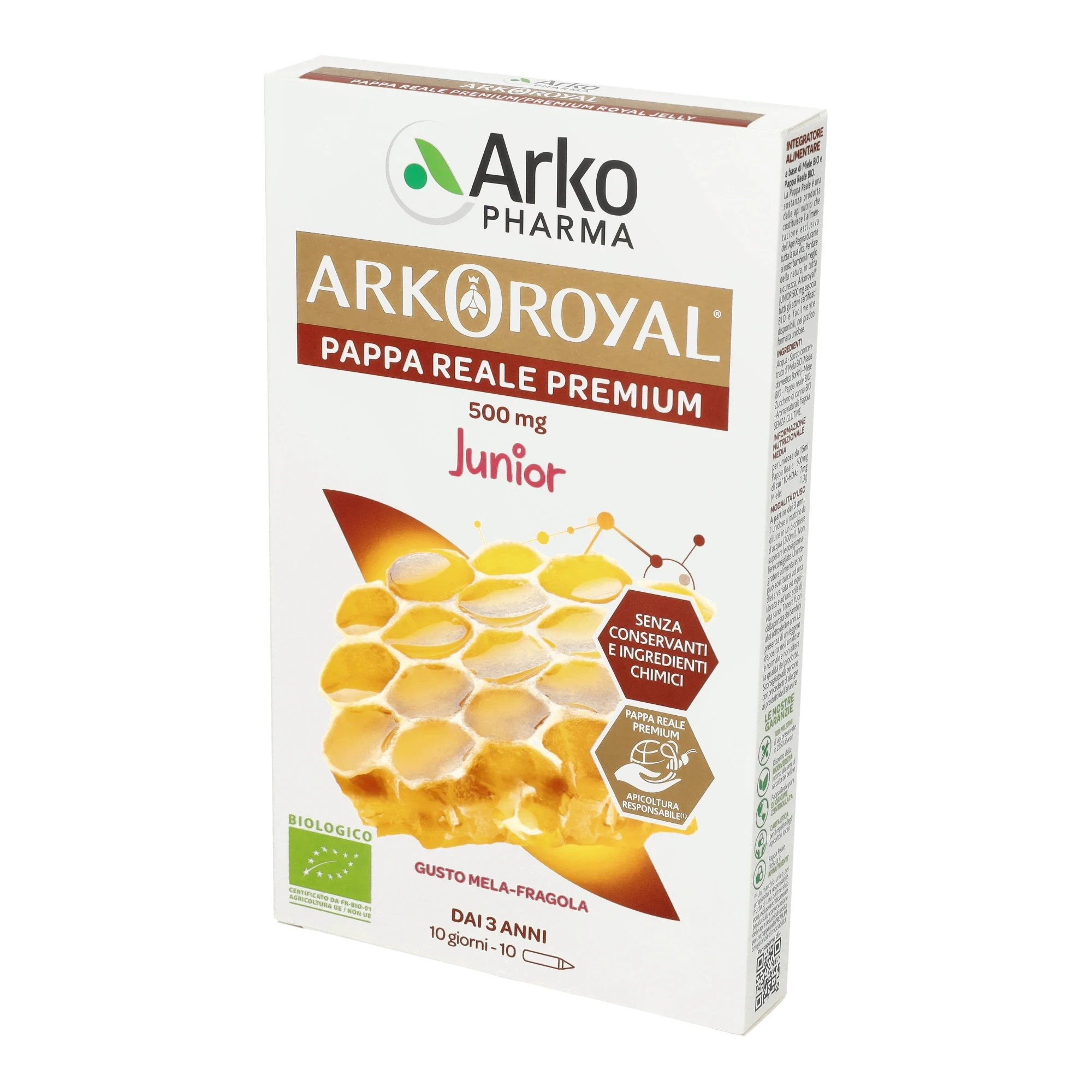 Arkoroyal Bio Junior Méhpempő ampulla 500mg 10 x 15ml