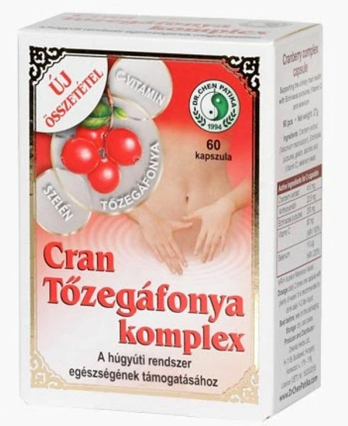 Cran-komplex tőzegáfonya kapszula 60 db (Dr.Chen)