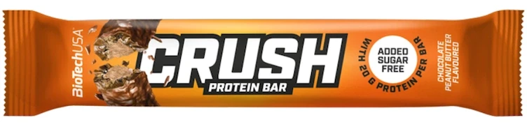 BioTech USA Crush Bar protein szelet csokoládé-mogyoróvaj 64g