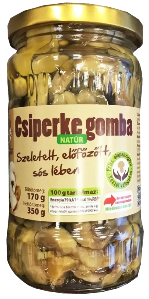 SAMPIO Csiperkegomba - szeletelt 350g / 170g