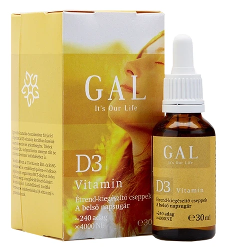 GAL D3 vitamin 30ml 4000NE ST.