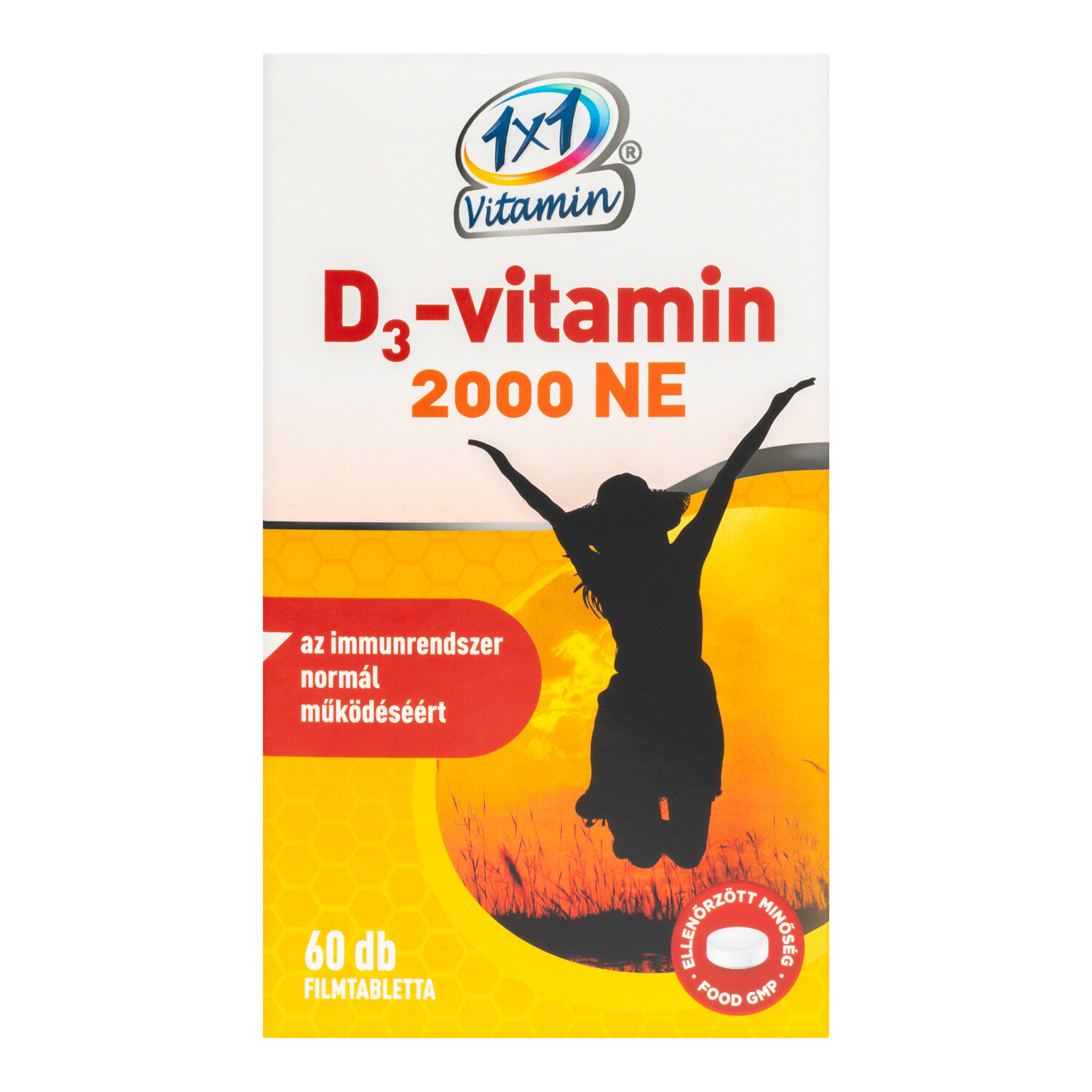 1x1 Vitamin D3-vitamin 2000NE filmtabletta 60db