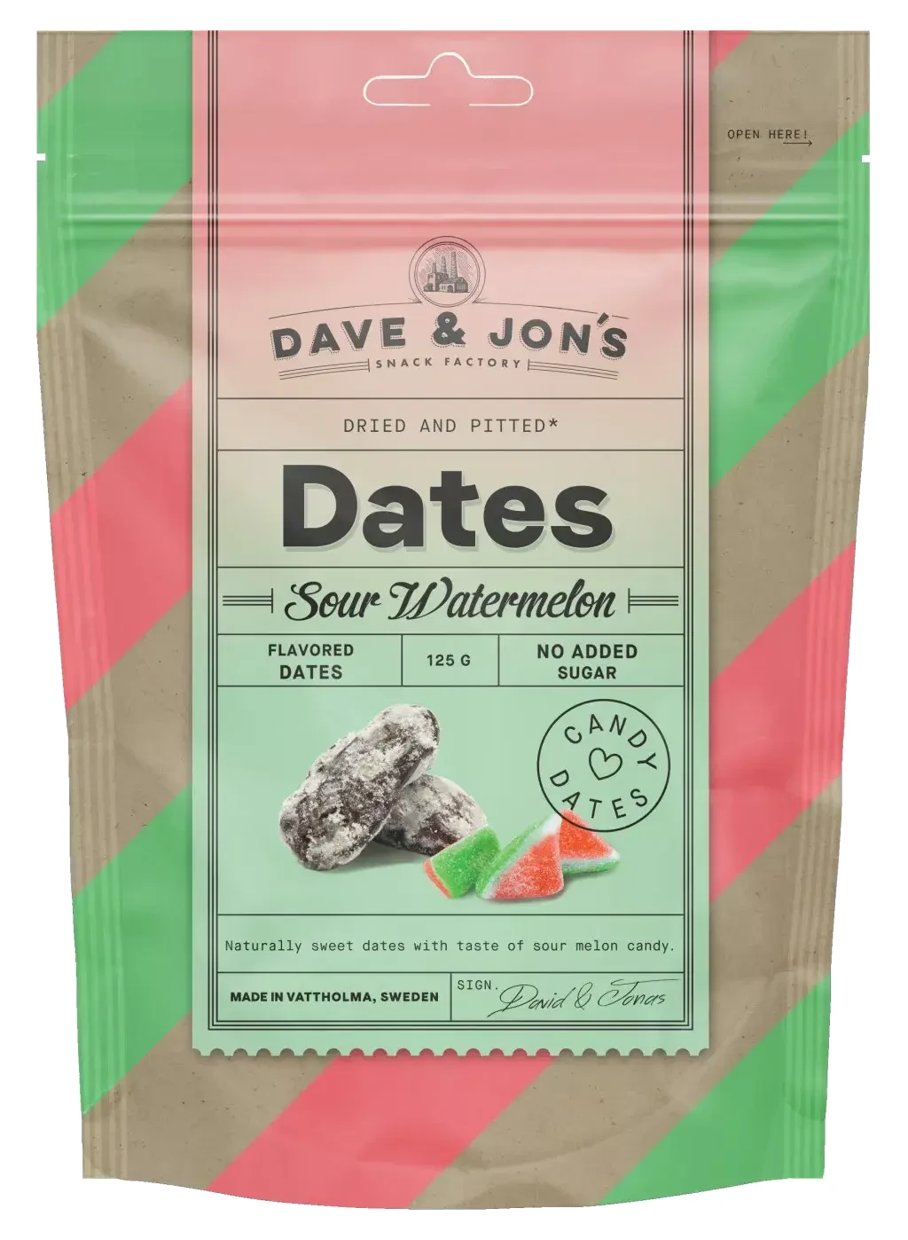 Dave & Jon's Datolya Sour Watermelon 125 g