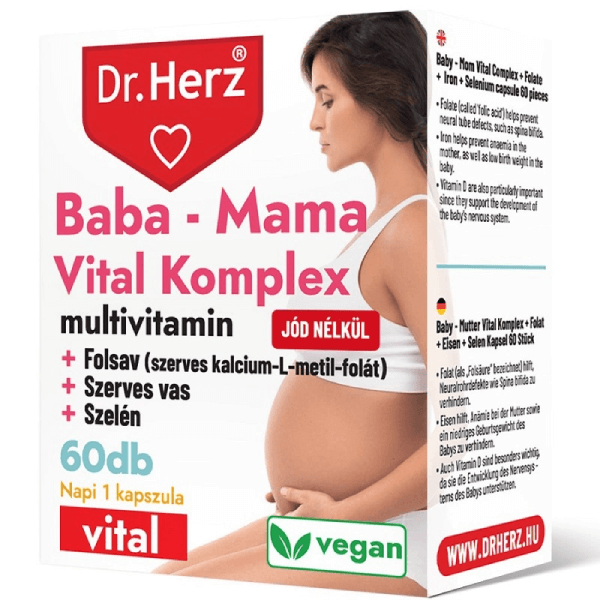 Dr.Herz Baba-Mama Vital Komplex 60 db kapszula