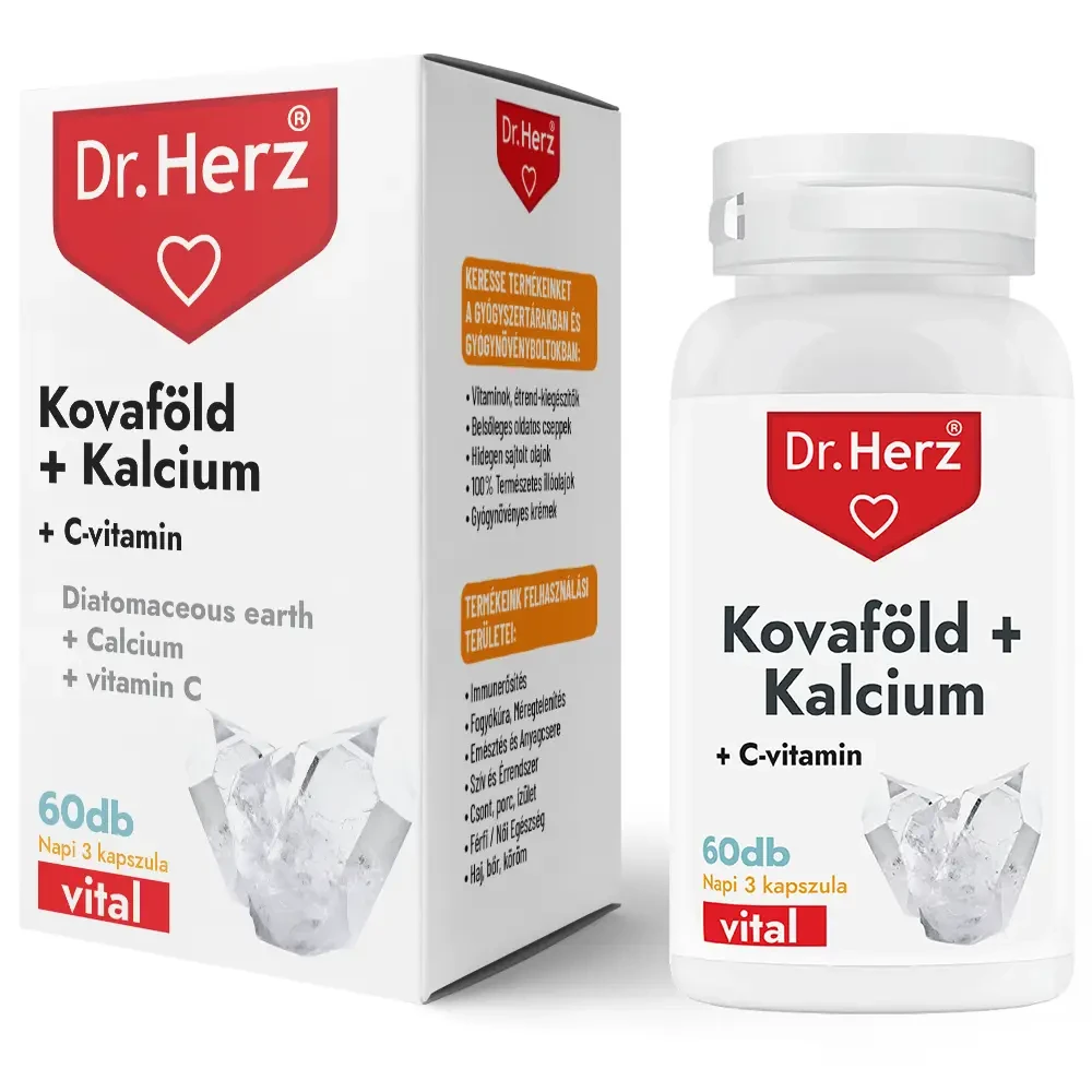 Dr. Herz Kovaföld-kalcium kapszula 60db