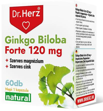 Dr.Herz Ginkgo  Biloba Forte 120 mg 60db