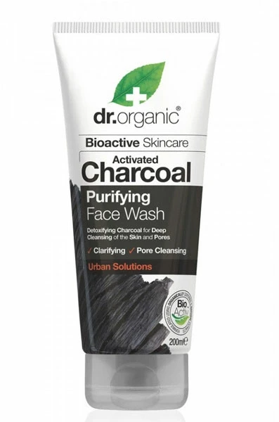 Dr.Org. Mélytisztító arclemosó aktív szénnel 200ml