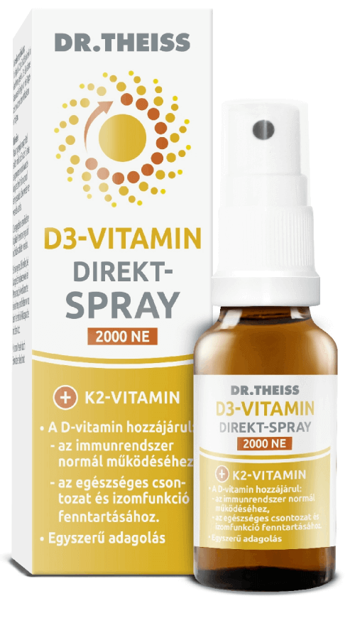 Dr. Theiss D3-vitamin direkt-spray 2000 NE 20 ml