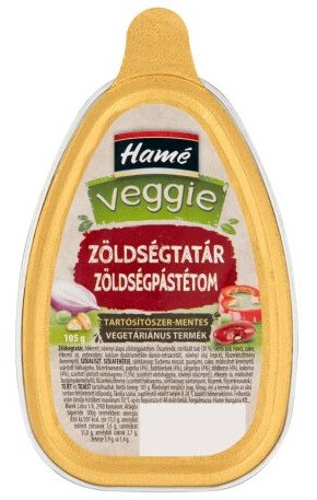 HAMÉ VEGGIE ZÖLDSÉGTATÁR ZÖLDSÉGPÁSTÉTOM105g