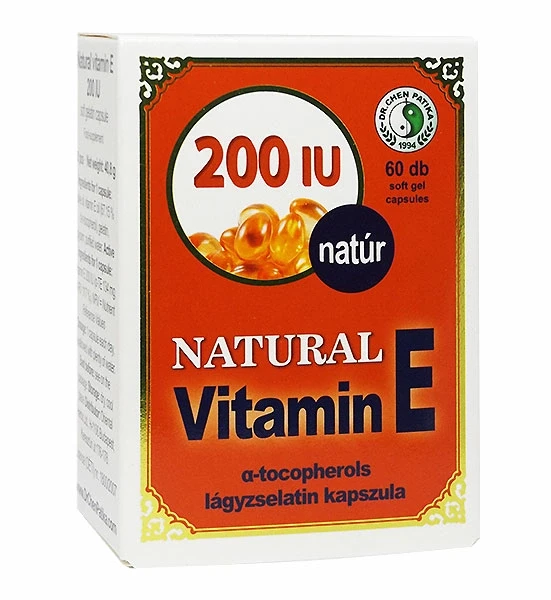 Dr. Chen E-vitamin lágyzselatin kapszula 60db 200mg