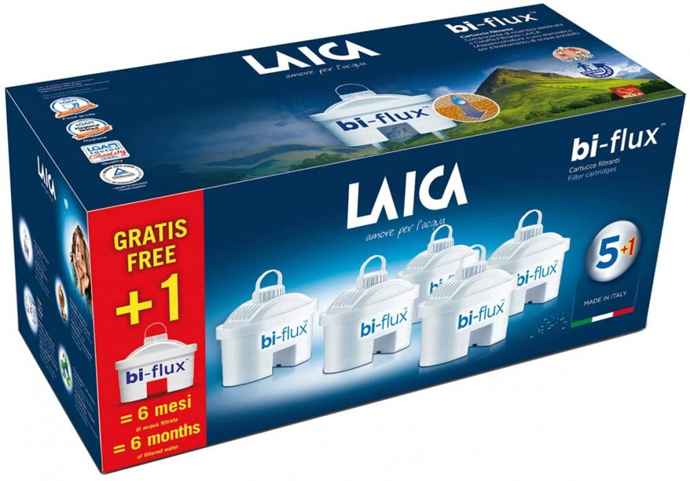 Laica Univerzális Bi-Flux 5 db+1 db ajándék vízszűrőbetét