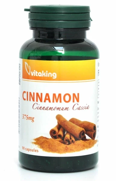 Vitaking Fahéj kéreg 375 mg 90 db