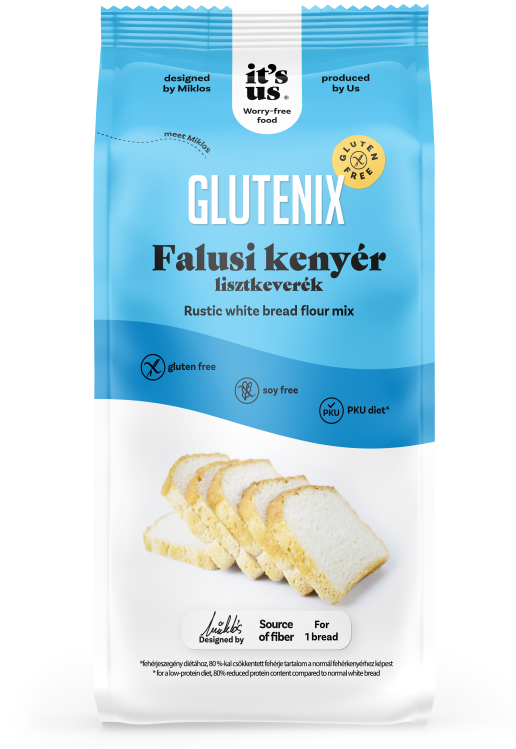 It's us GLUTENIX gluténmentes falusi kenyér lisztkeverék PKU-s 500g
