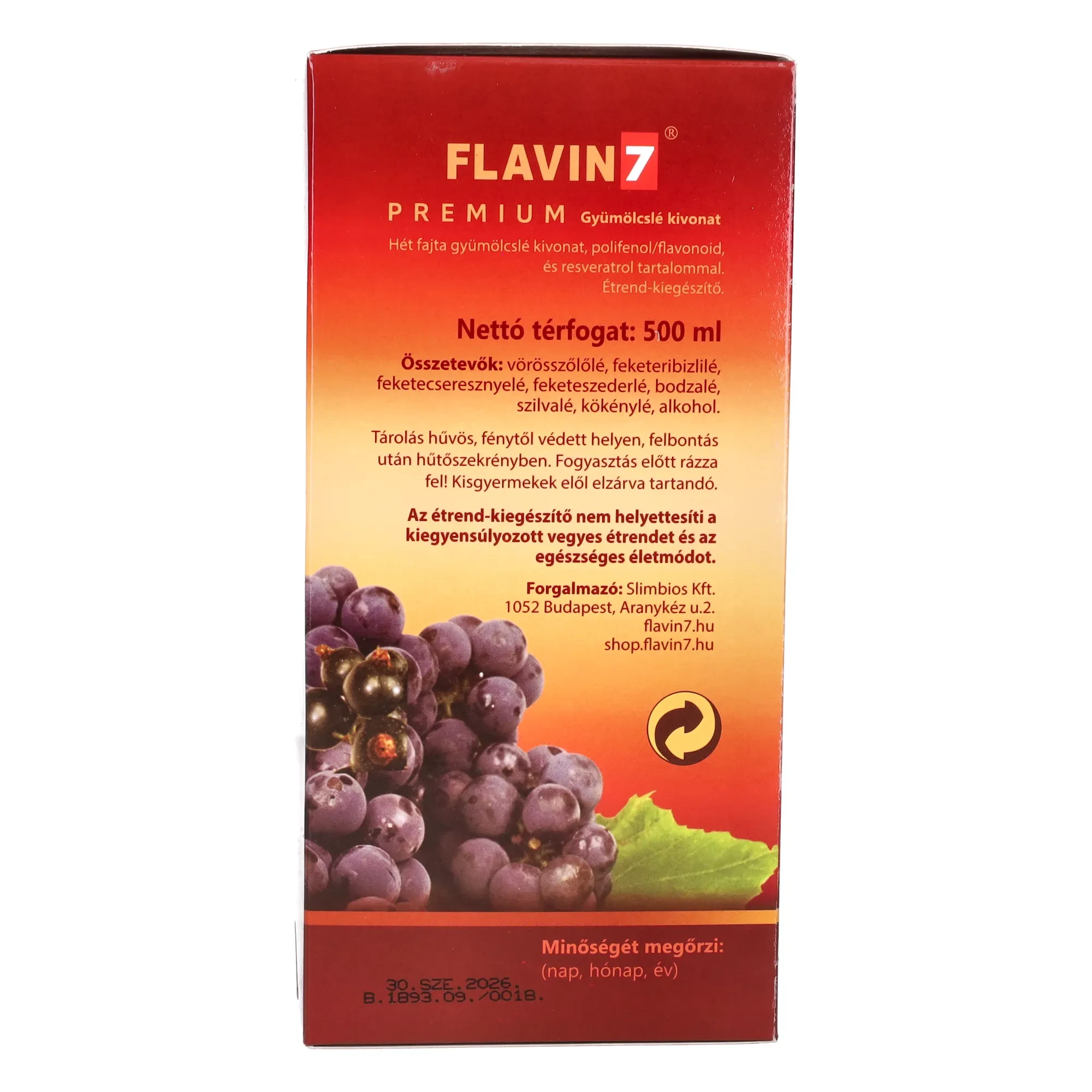 Flavin 7 Prémium ital 0,5L
