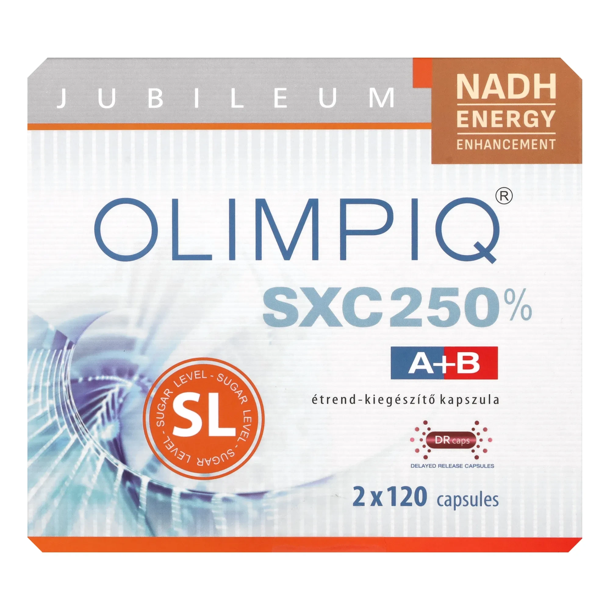 Olympiq SXC SL Jubileum 250 % A+B Étrend- kiegészítő Kapszula 2x120 db