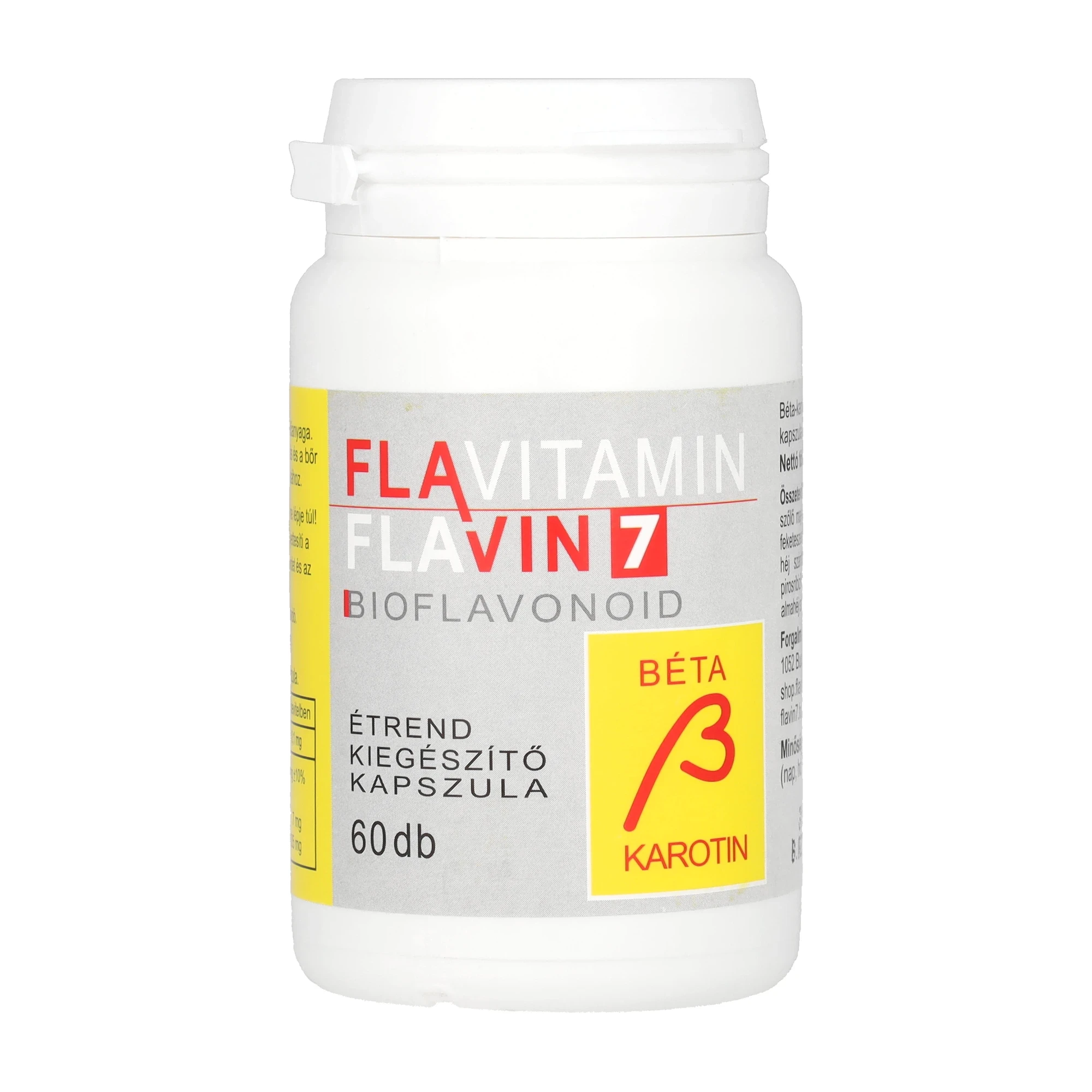Flavin Flavitamin Béta Karotin 60db