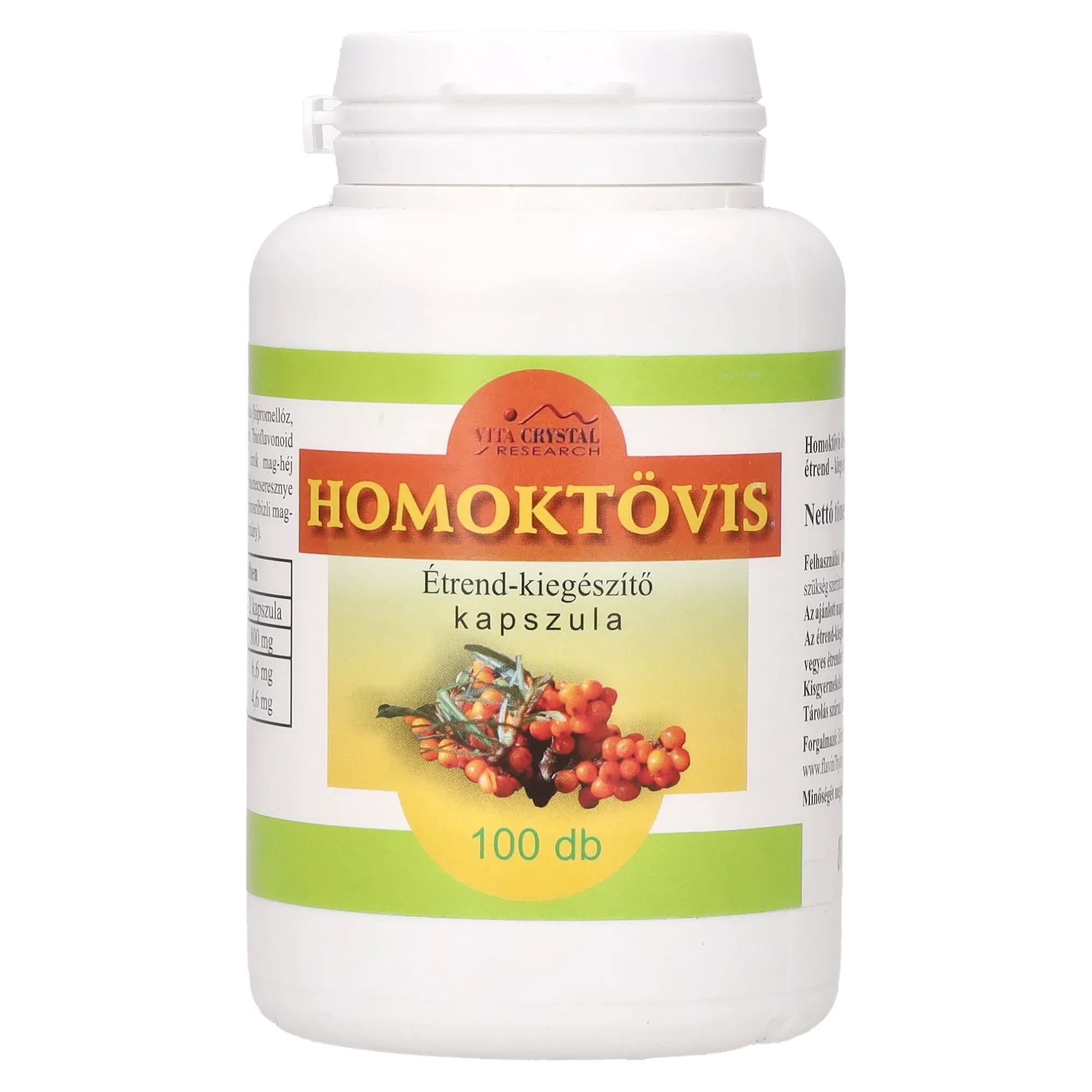 Flavin Homoktövis kapszula 100db