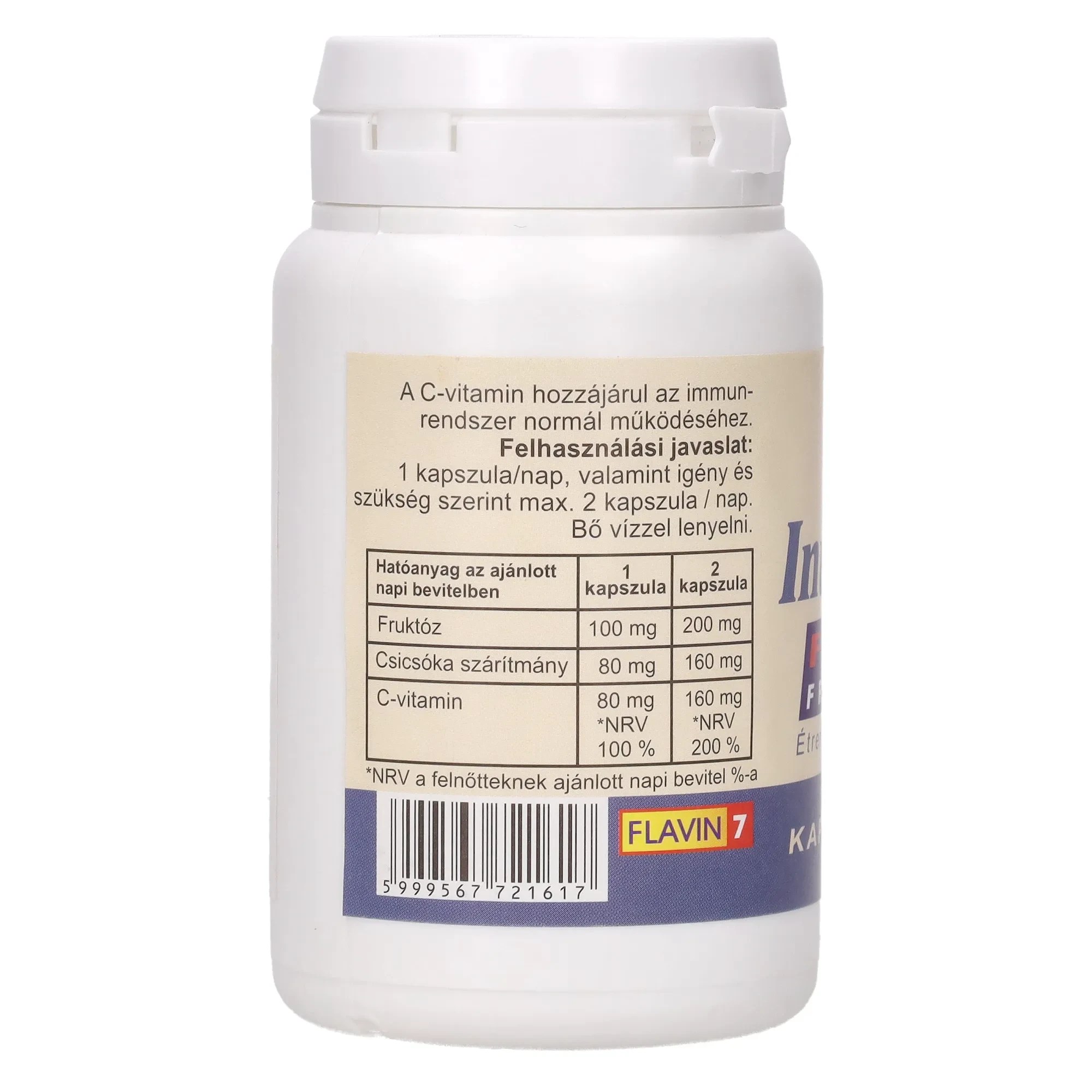 Flavin Inulion Forte Fruktóz 120db