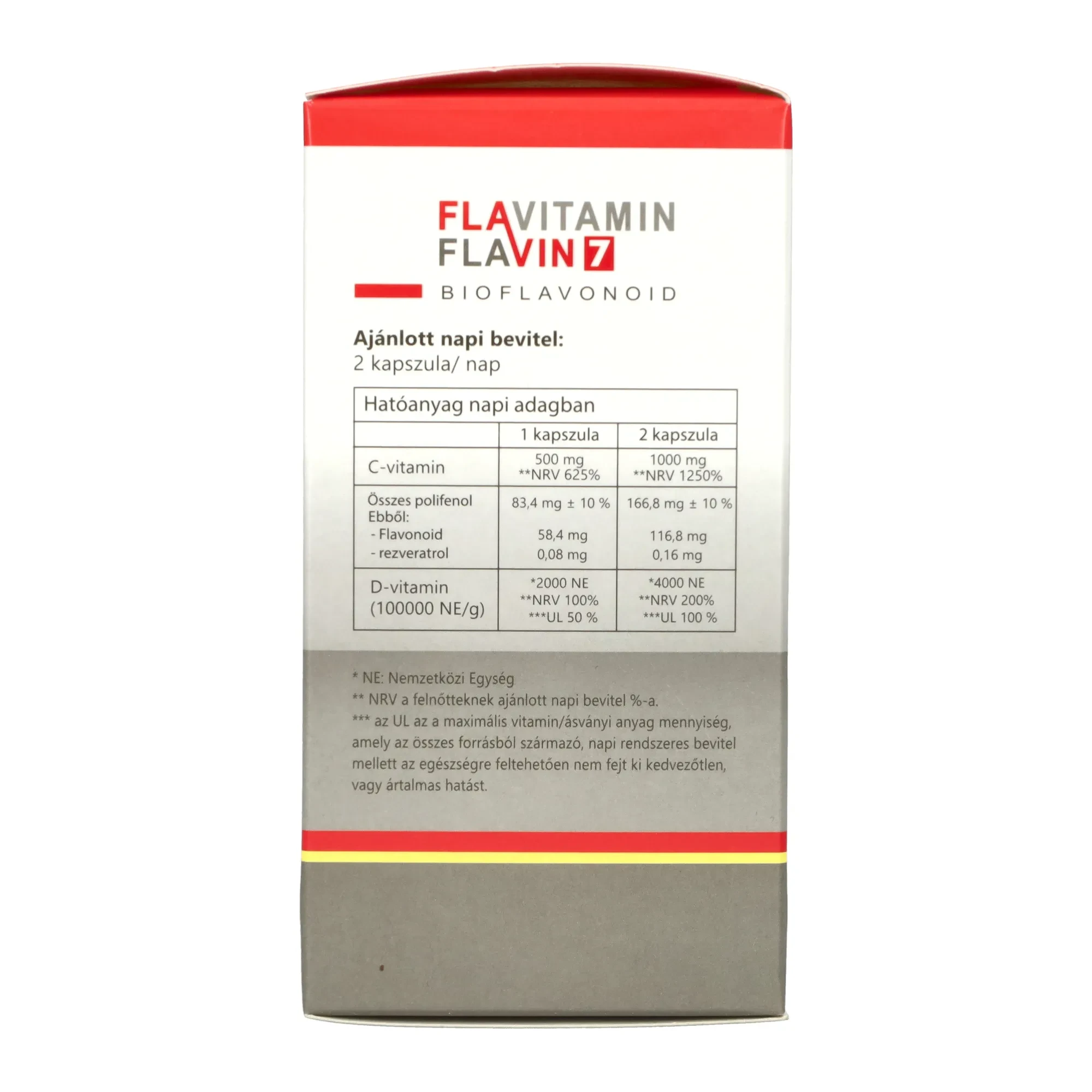 Flavitamin Double Immun C+D vitamin 2 x120db