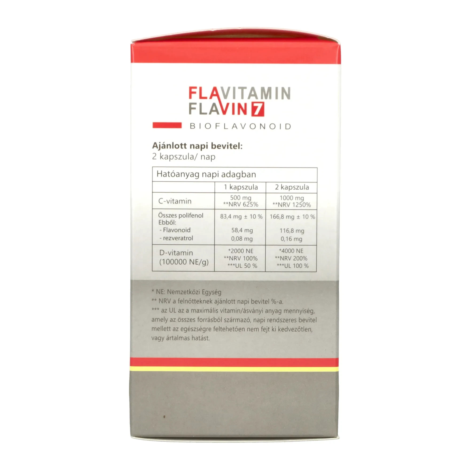 Flavitamin Double Immun C+D vitamin 2 x120db
