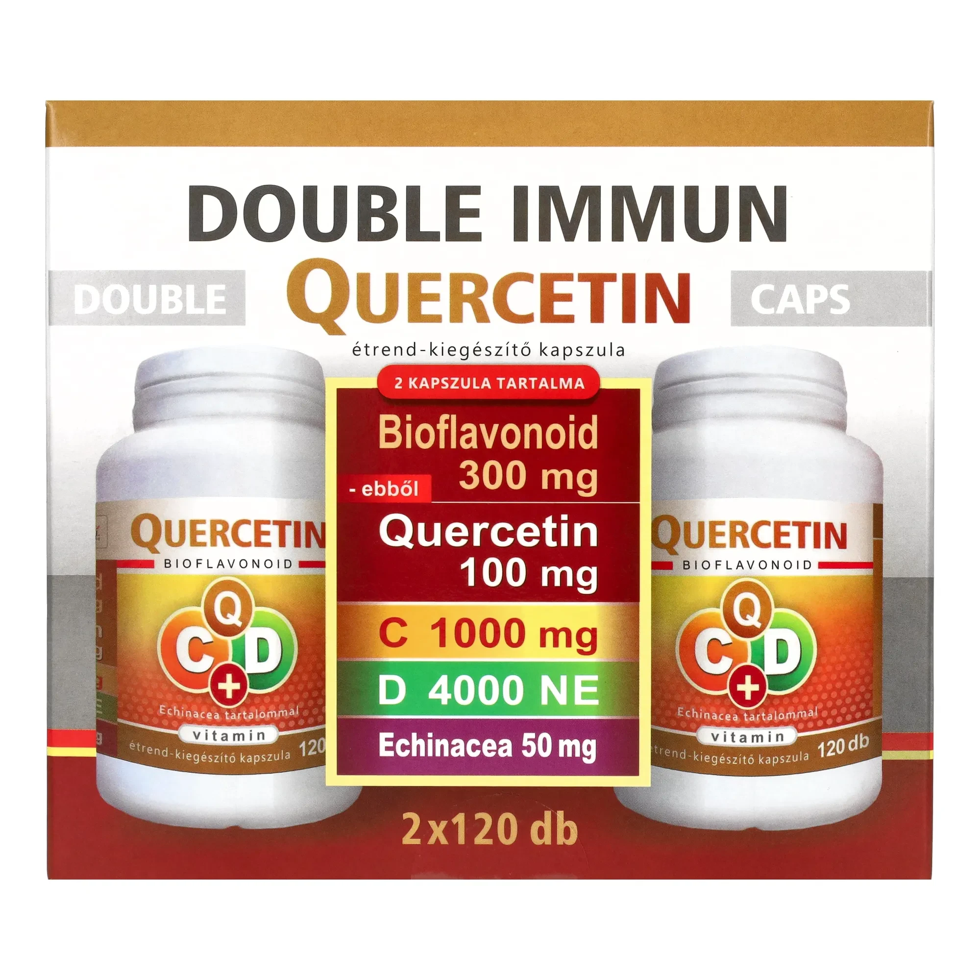 Flavin Double immun Quercetin C+D 2 x120db