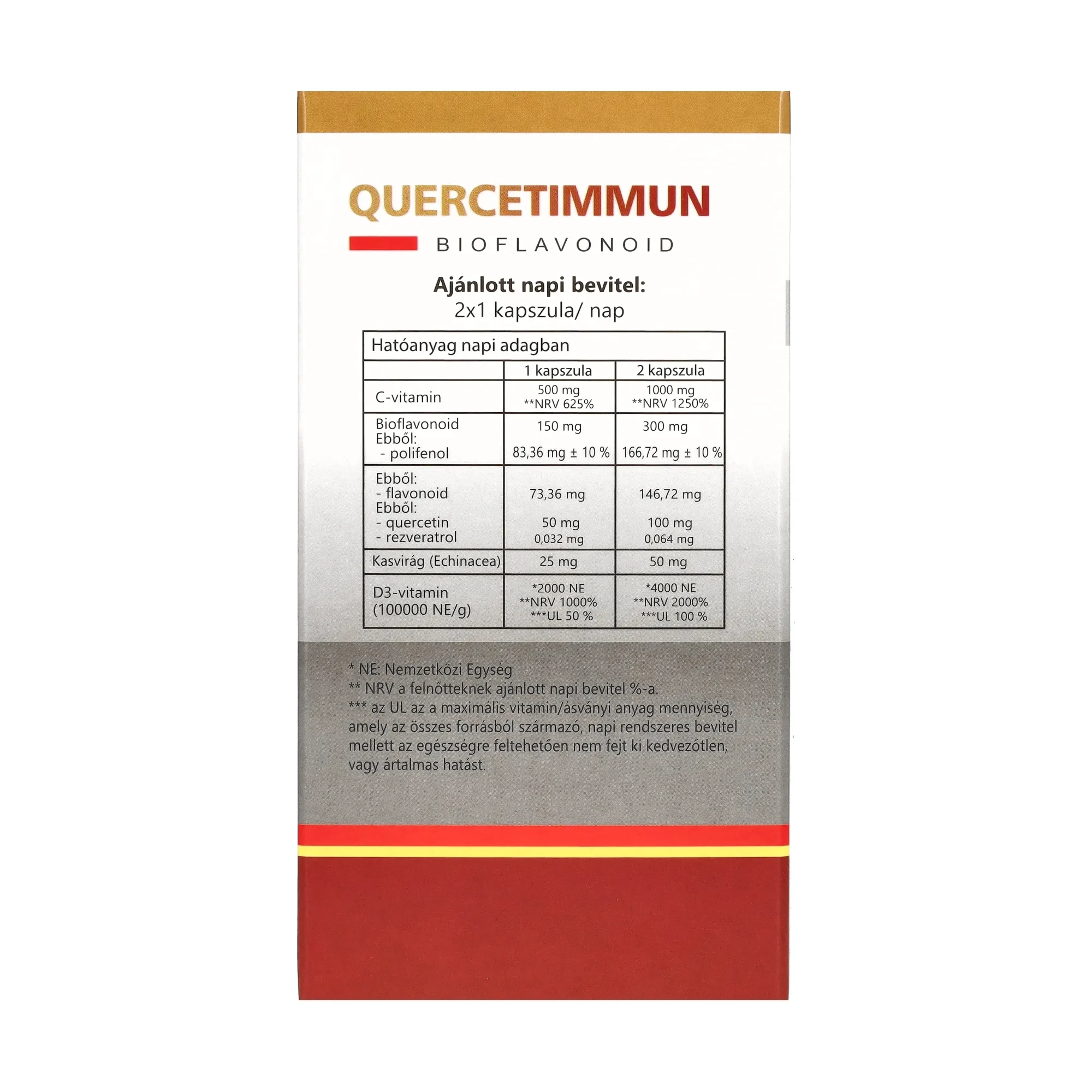 Flavin Double immun Quercetin C+D 2 x120db