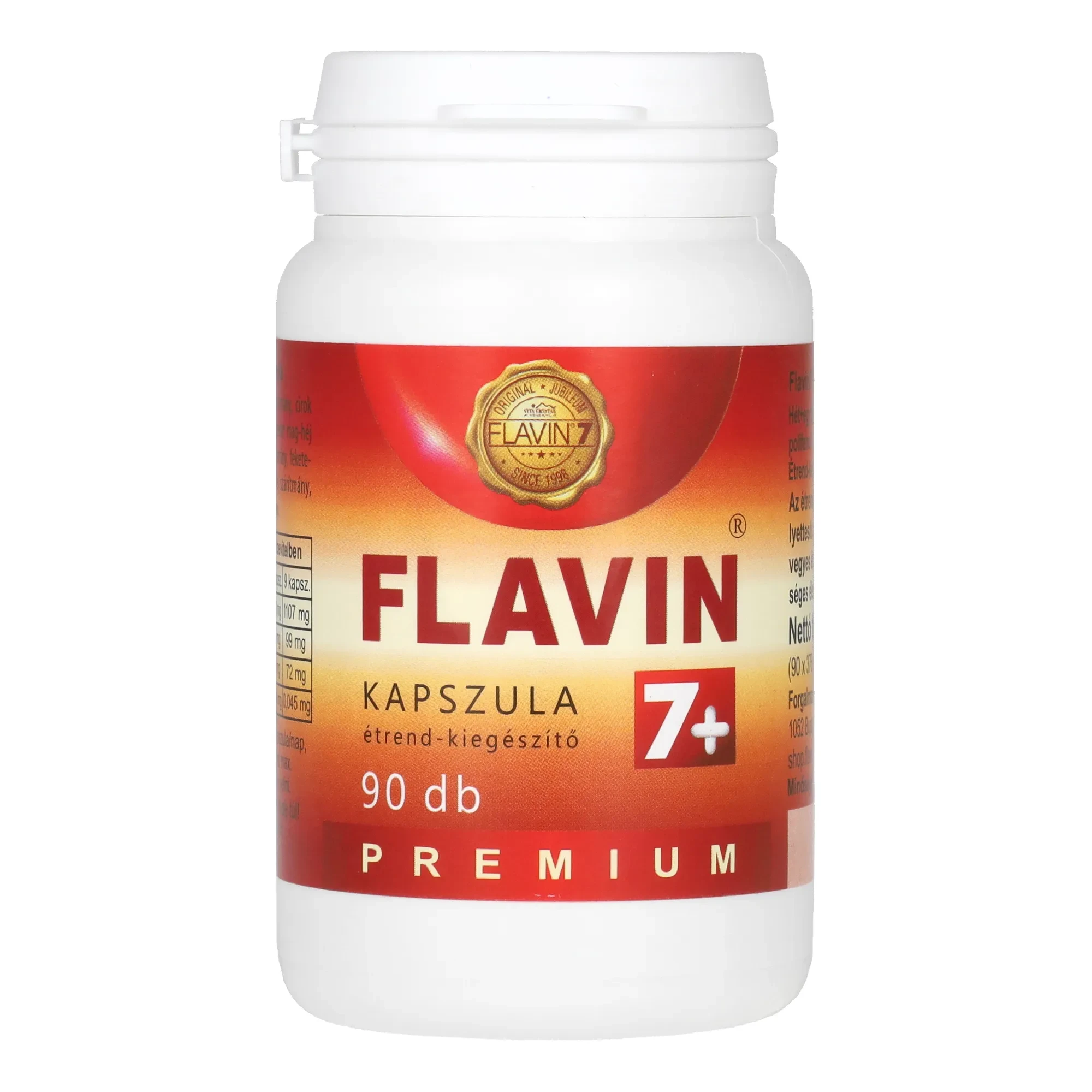 Flavin 7 + Prémium kapszula 90db