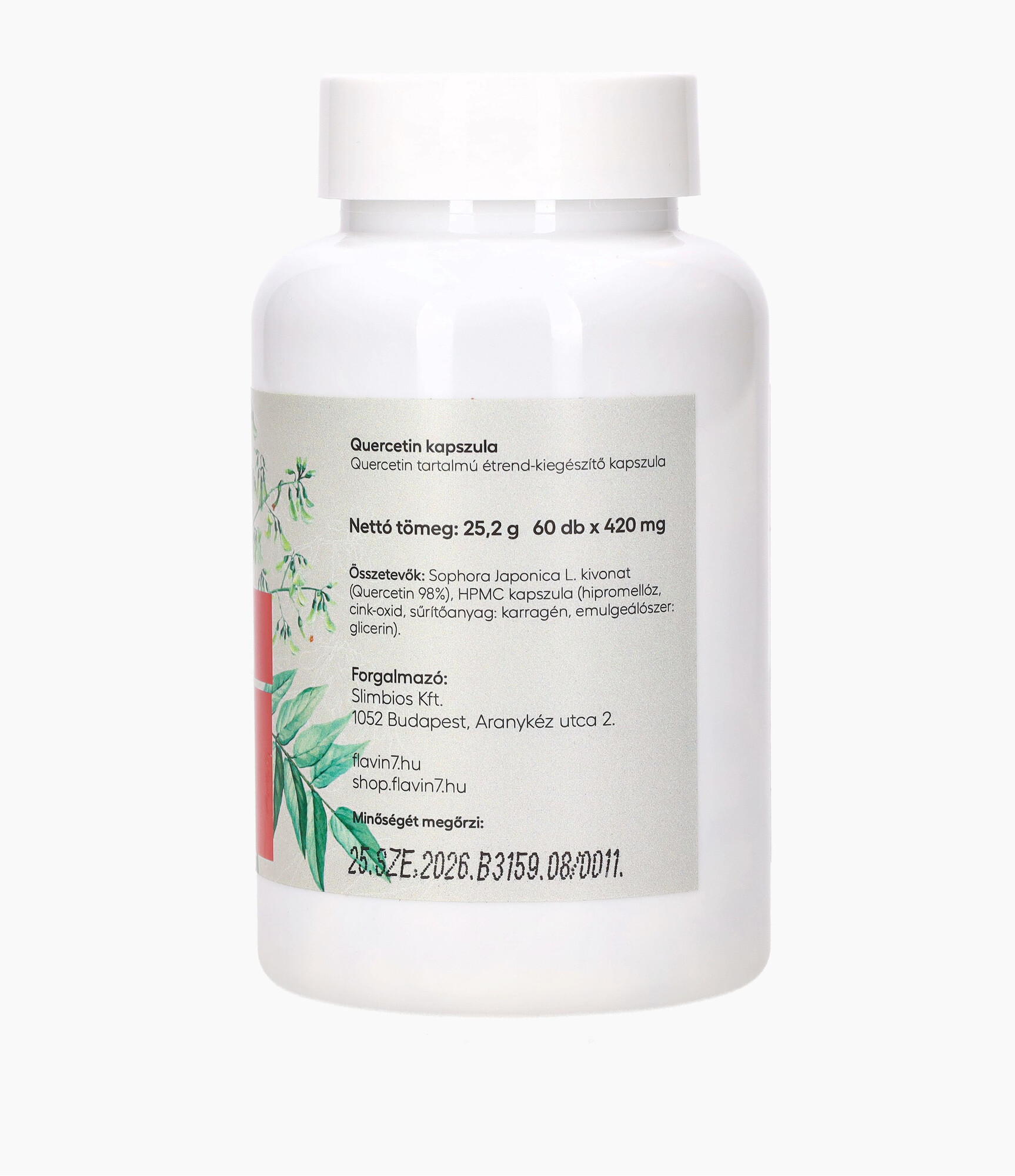 Quercetin 60 db kapszula