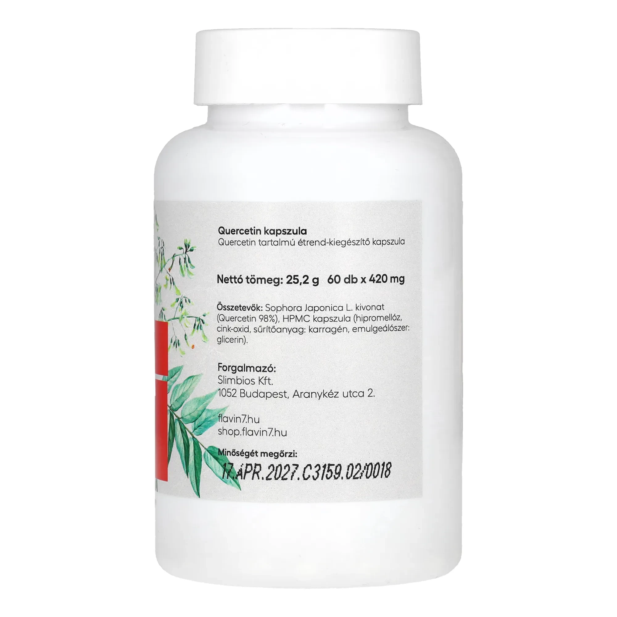 Quercetin 60 db kapszula