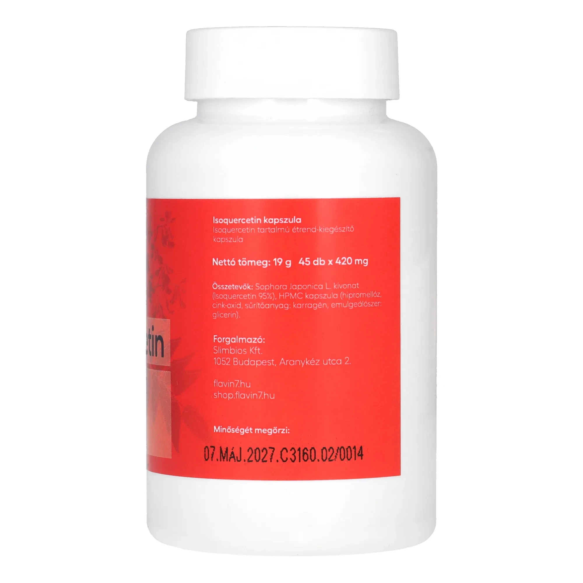 IsoQuercetin 45 db kapszula