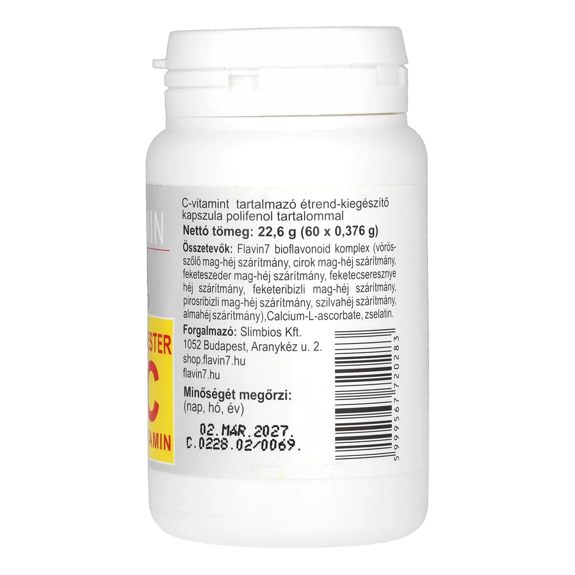 Flavin Flavitamin Ester C vitamin 60db