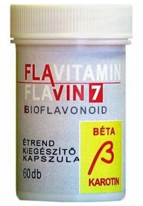 Flavin Flavitamin Béta Karotin 60db