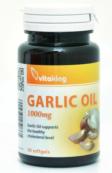 Fokhagymaolaj kapszula 1000 mg 90 db (Vitaking)