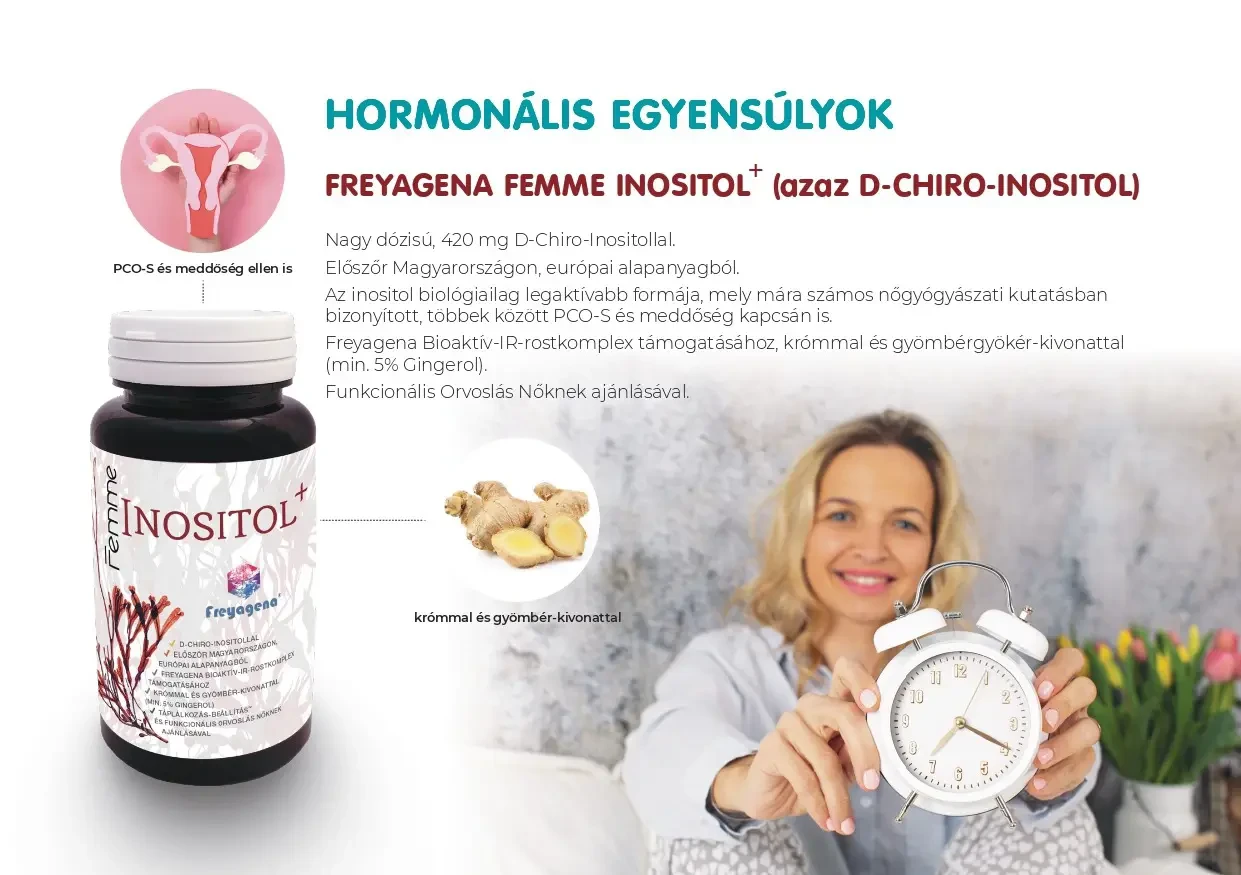 Freyagena Femme INOSITOL + (D-chrio-inositol) 30db