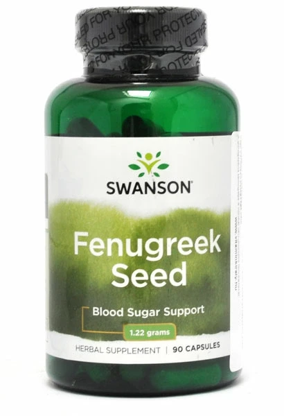 Görögszéna mag Fenugreek Seed 610mg 90db (Swanson)