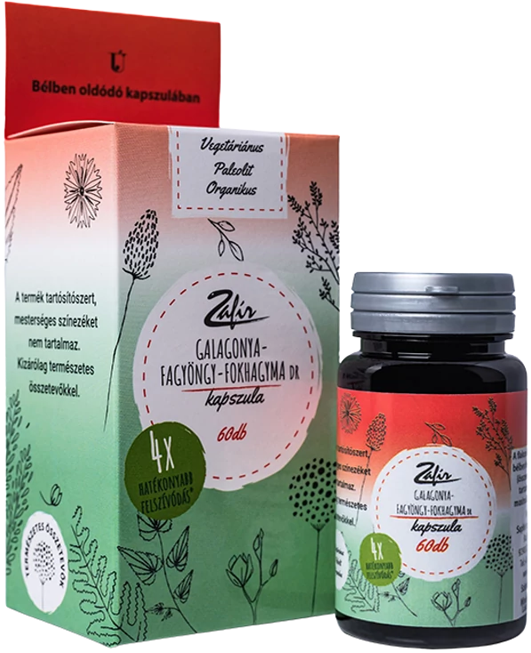 Zafír Galagonya-Fagyöngy-Fokhagyma 60db