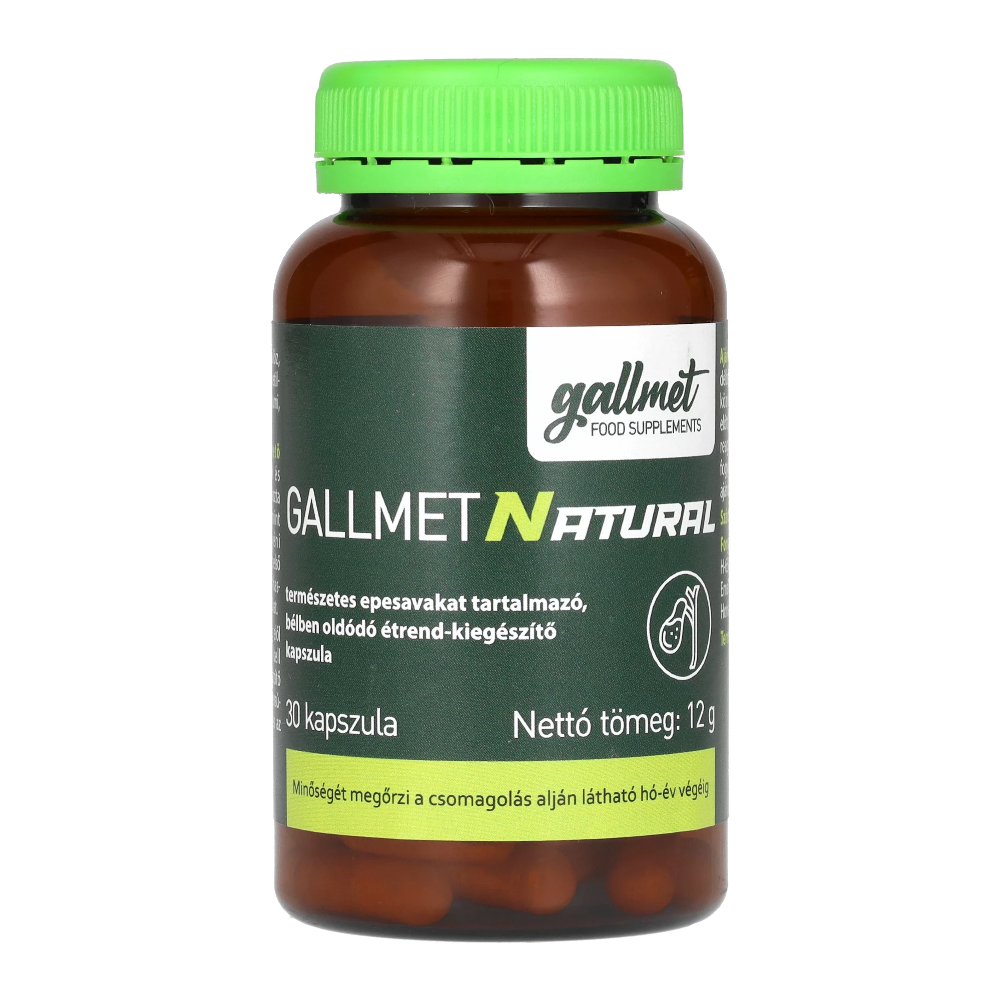 Gallmet-N-30 Gallmet-Natural kapszula 30db