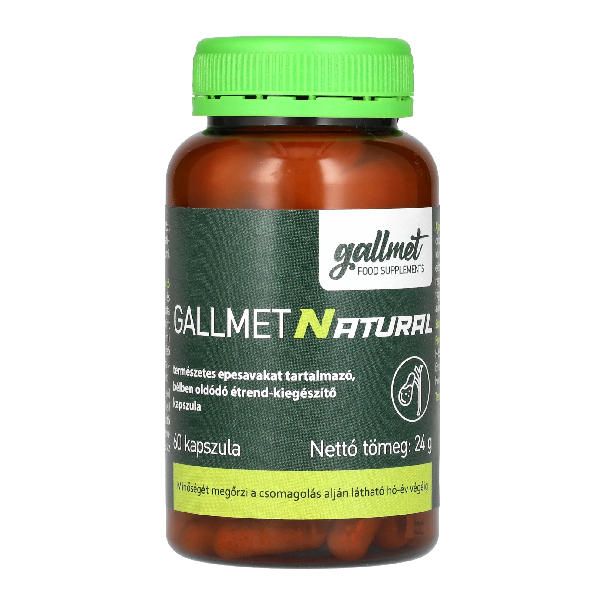 Gallmet-N-60 Gallmet-Natural kapszula 60db