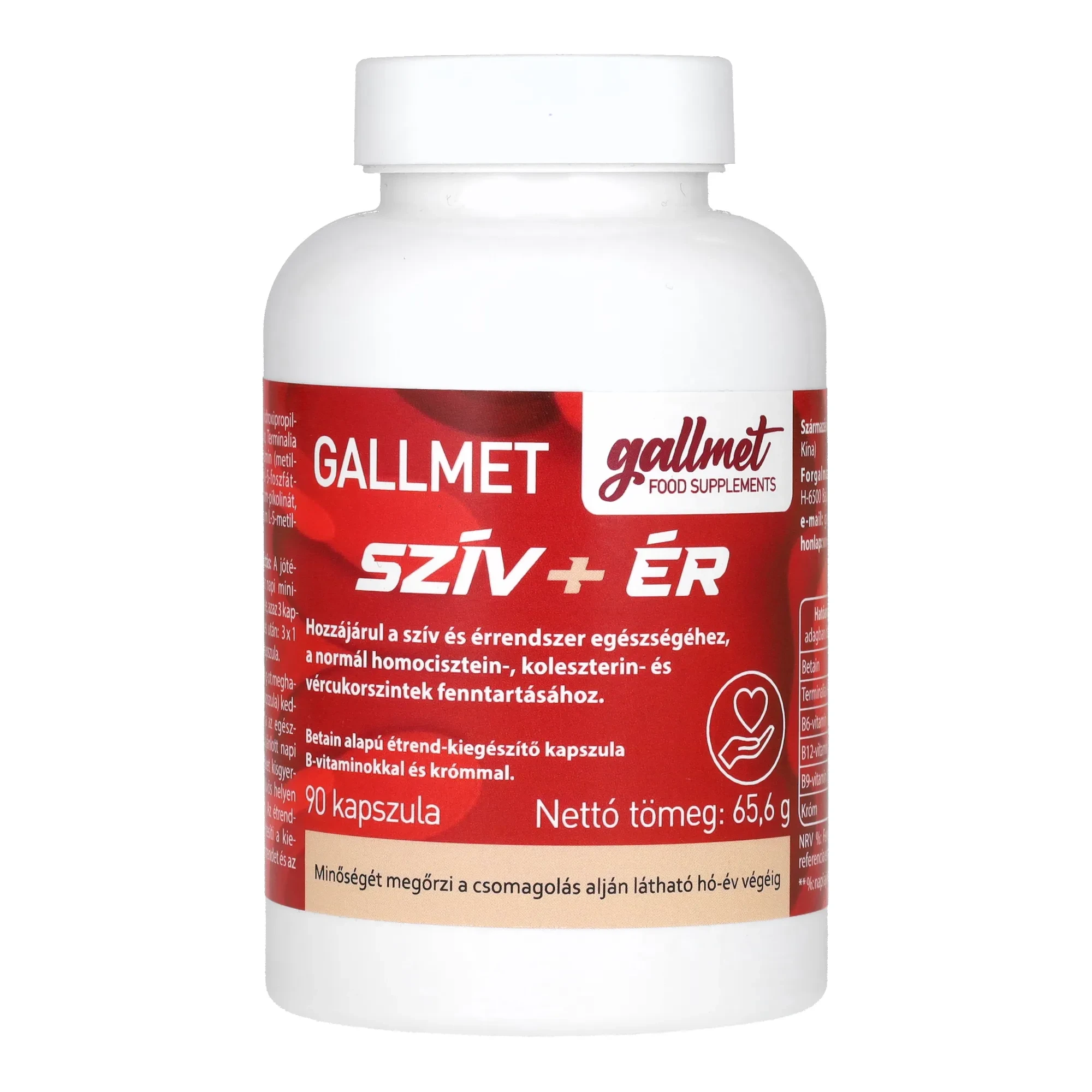 Gallmet-Szív+Ér kapszula 90db