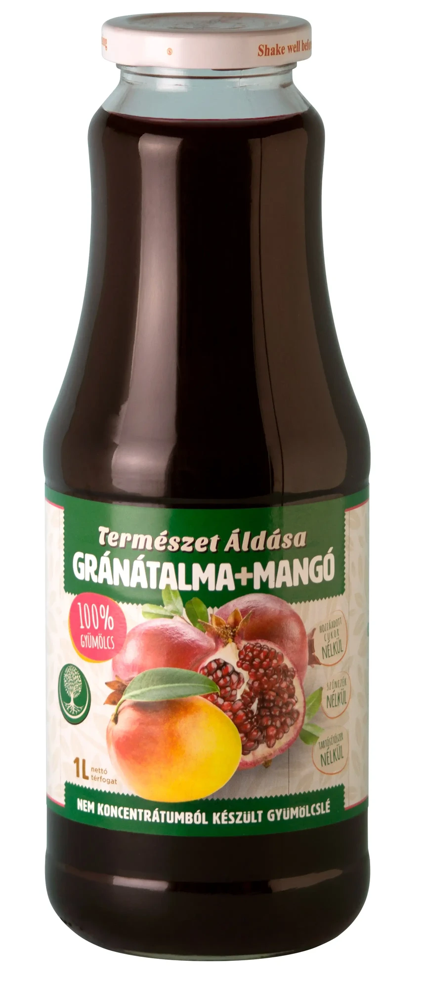 Természet Áldása Gránátalma-mangó 100 % 1 liter