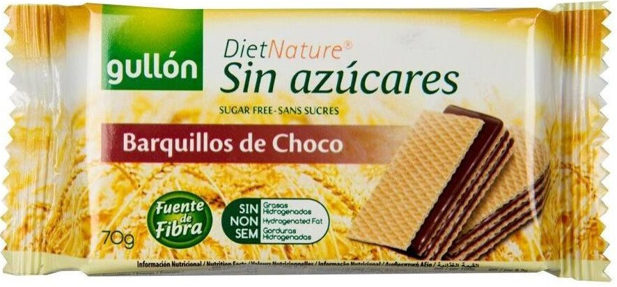 Gullon cukormentes nápolyi kakaós 60g