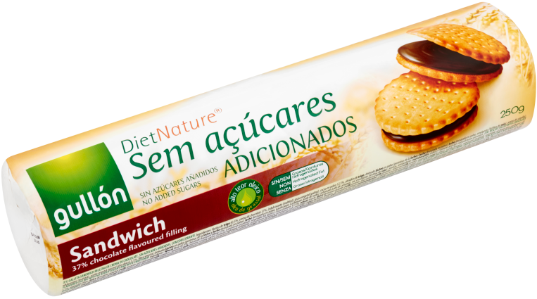 Gullon Szendvics keksz cukormentes 250g